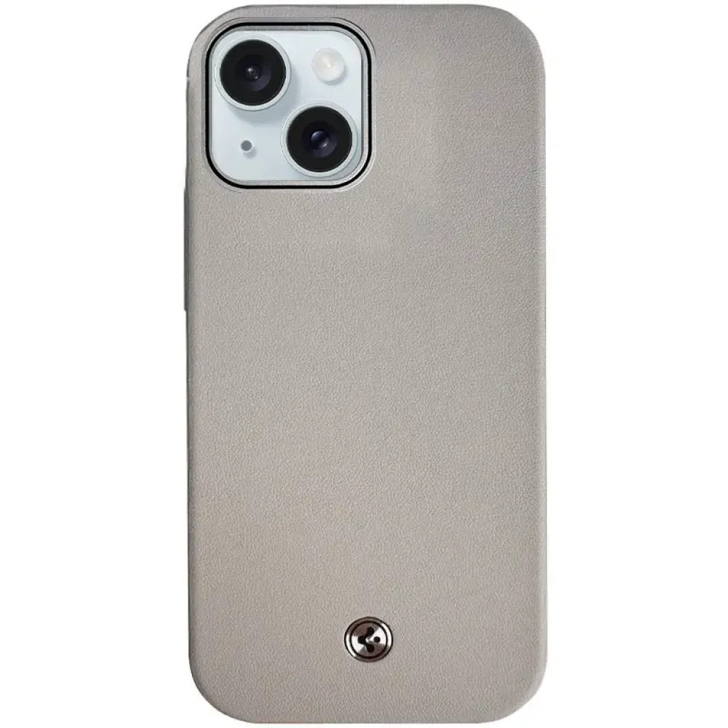 Чохол SGP PC+Leather with MagSafe для Apple iPhone 15 (6.1
