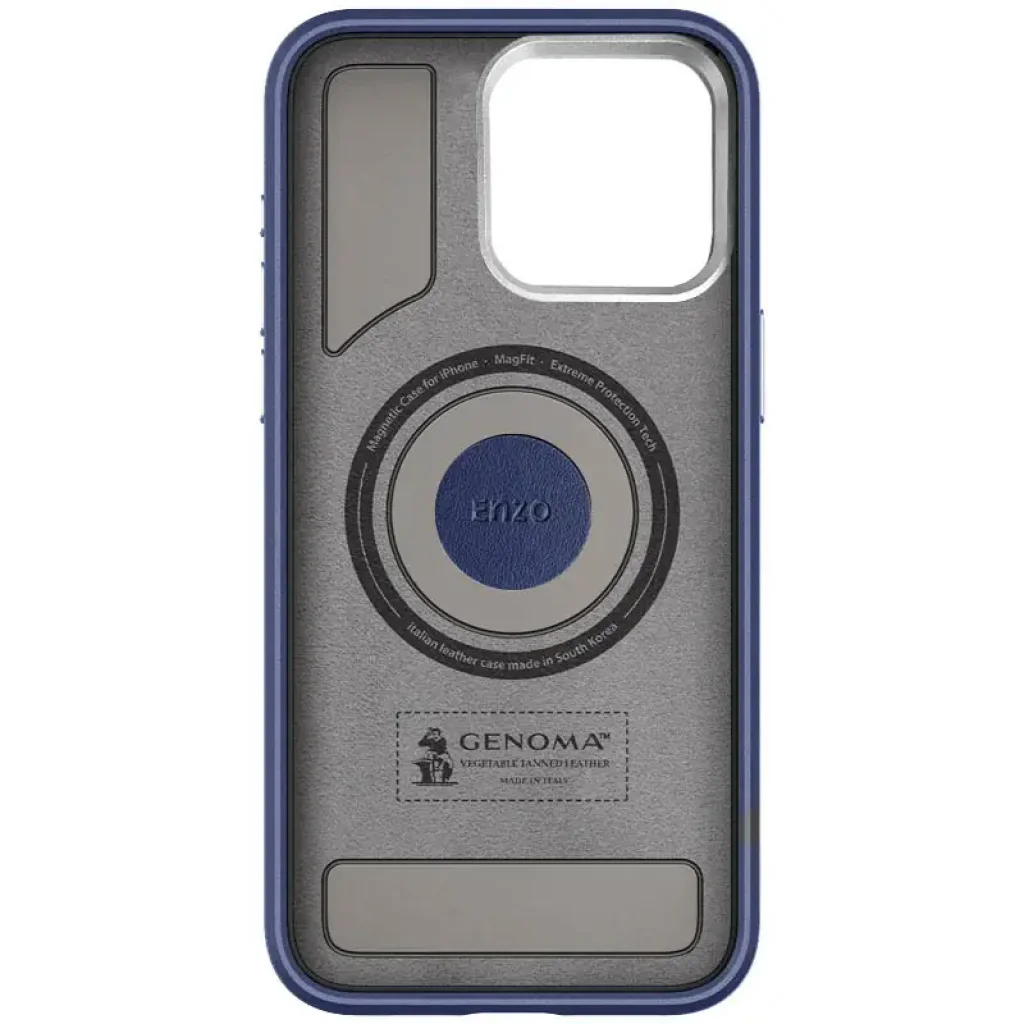 Чохол SGP PC+Leather with MagSafe для Apple iPhone 15 Pro Blue