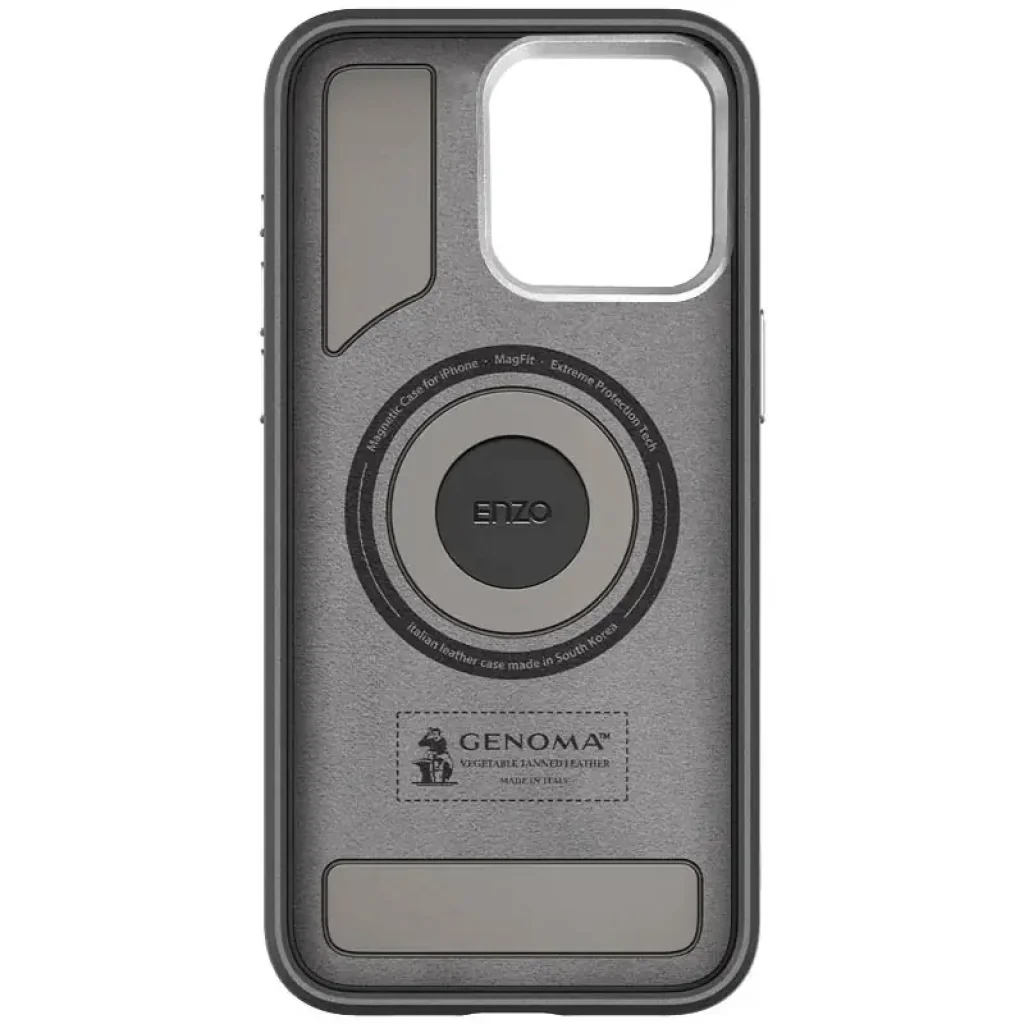 Чохол SGP PC+Leather with MagSafe для Apple iPhone 15 Pro Max Black