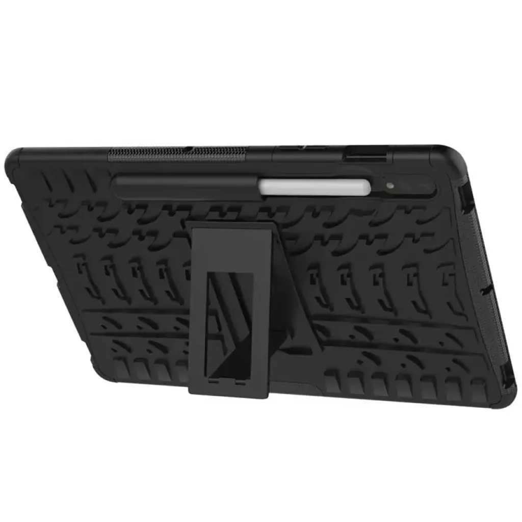 Чохол TPU+PC Protector Stand для Samsung Galaxy Tab S9 Plus, Samsung Galaxy Tab S9 FE Plus, Samsung Galaxy Tab S10 Plus Black