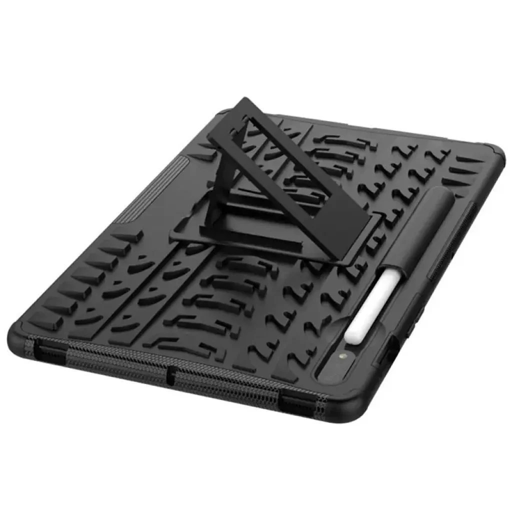 Чохол TPU+PC Protector Stand для Samsung Galaxy Tab S9 Plus, Samsung Galaxy Tab S9 FE Plus, Samsung Galaxy Tab S10 Plus Black