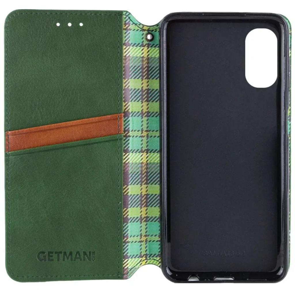Чехол Getman Cubic PU Case для Oppo A78 4G Green