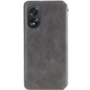 Чехол Getman Cubic PU Case для Oppo A78 4G Gray