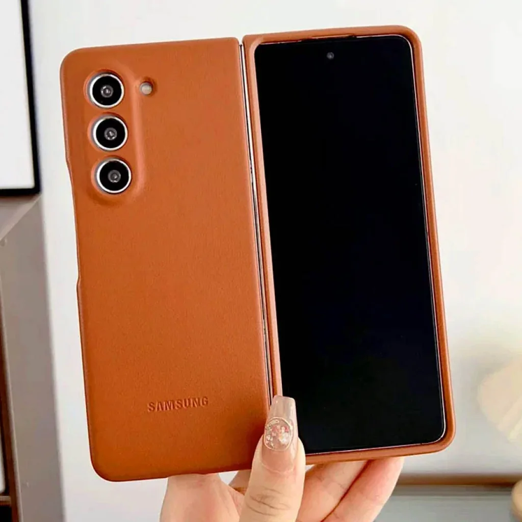 Чохол Leather Case (AAA) для Samsung Galaxy Fold5 Brown