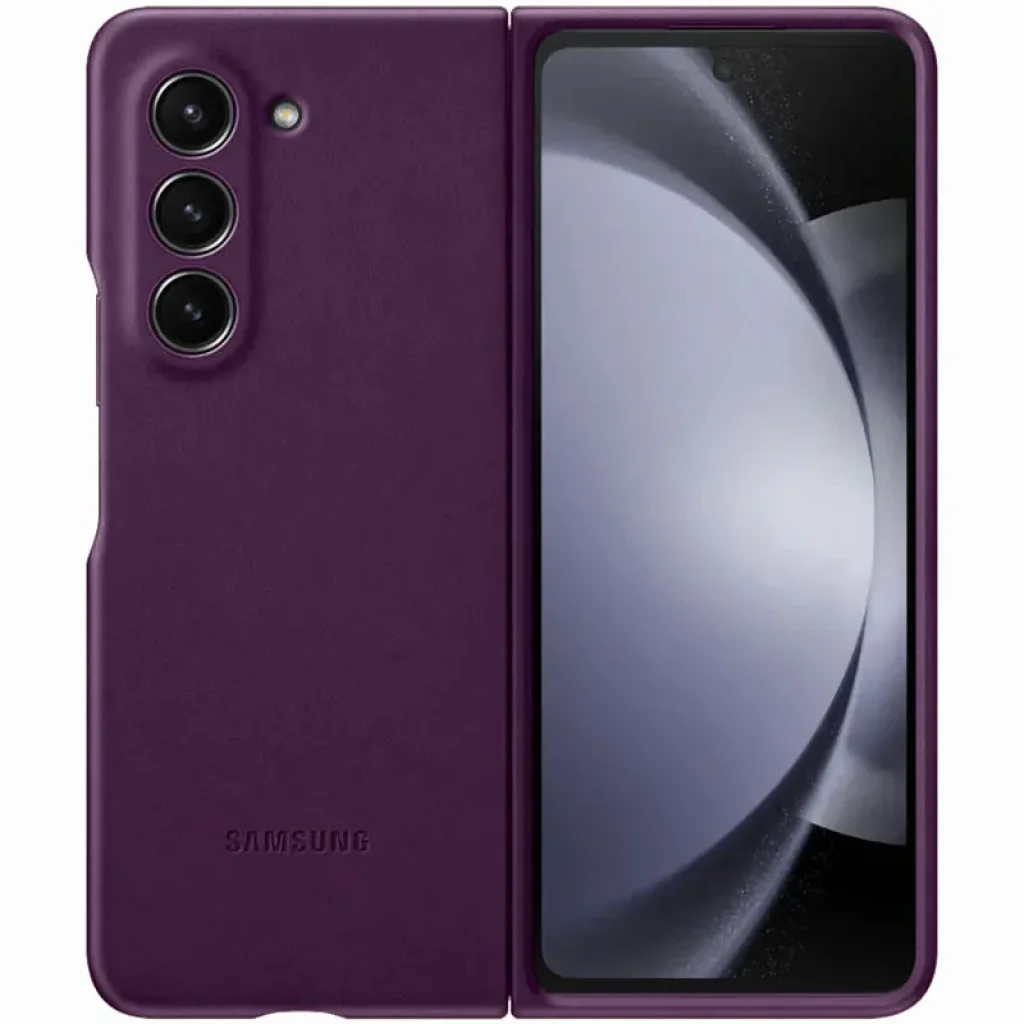 Чохол Leather Case (AAA) для Samsung Galaxy Fold5 Purple