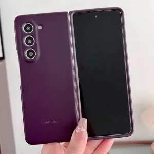 Чохол Leather Case (AAA) для Samsung Galaxy Fold5 Purple