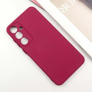Чехол Silicone Cover Lakshmi Full Camera (AA) для Samsung Galaxy S23 FE Marsala