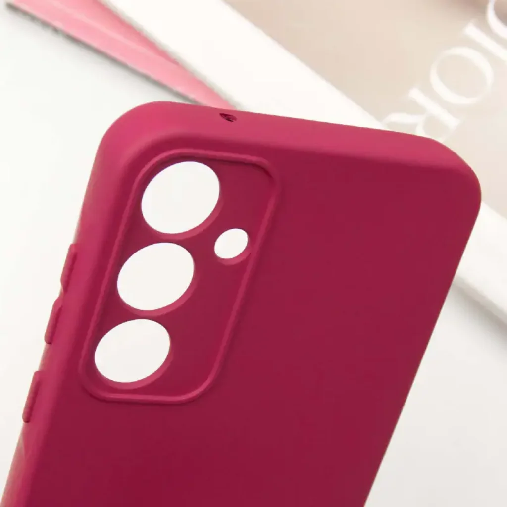 Чехол Silicone Cover Lakshmi Full Camera (AA) для Samsung Galaxy S23 FE Marsala