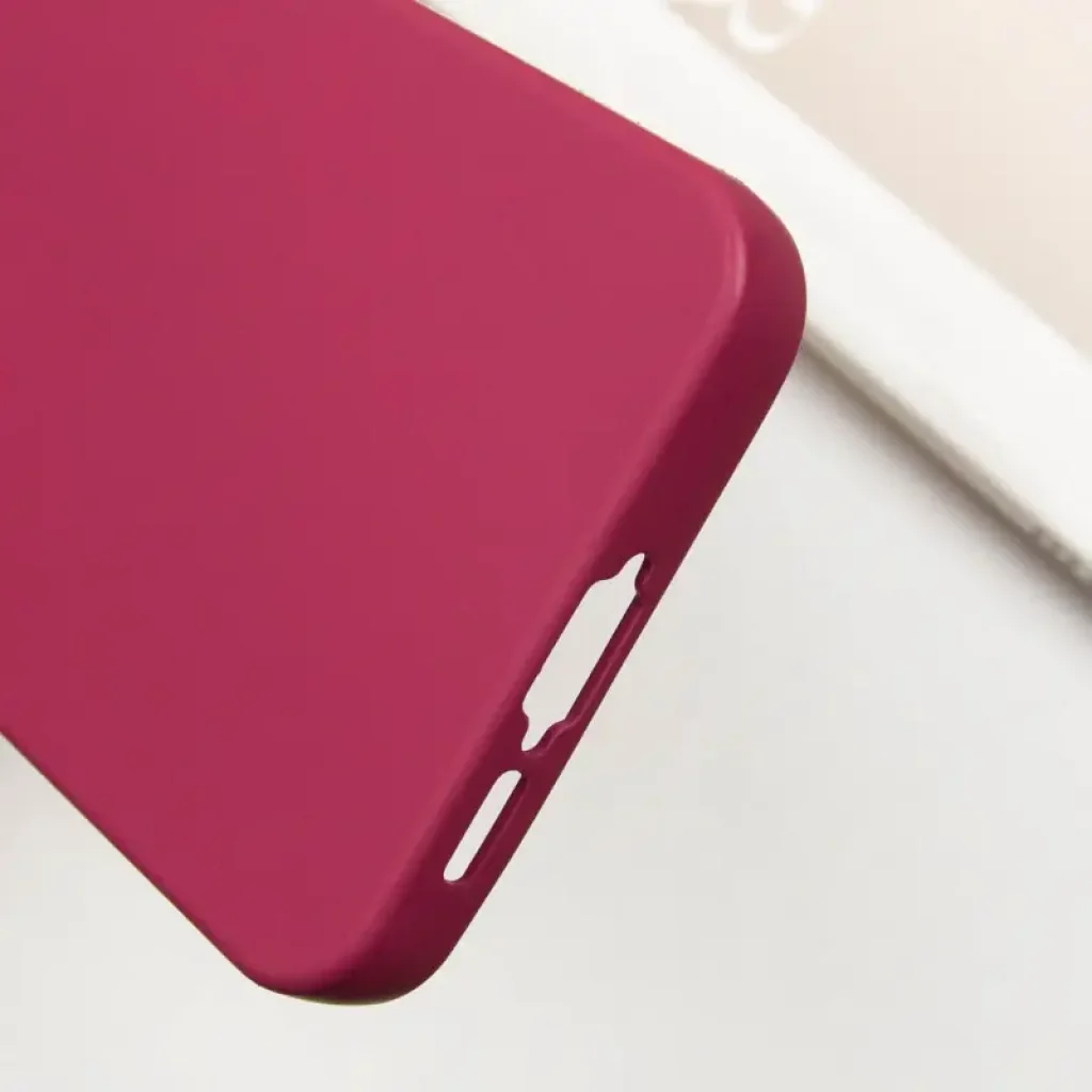 Чехол Silicone Cover Lakshmi Full Camera (AA) для Samsung Galaxy S23 FE Marsala