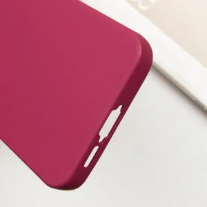 Чехол Silicone Cover Lakshmi Full Camera (AA) для Samsung Galaxy S23 FE Marsala