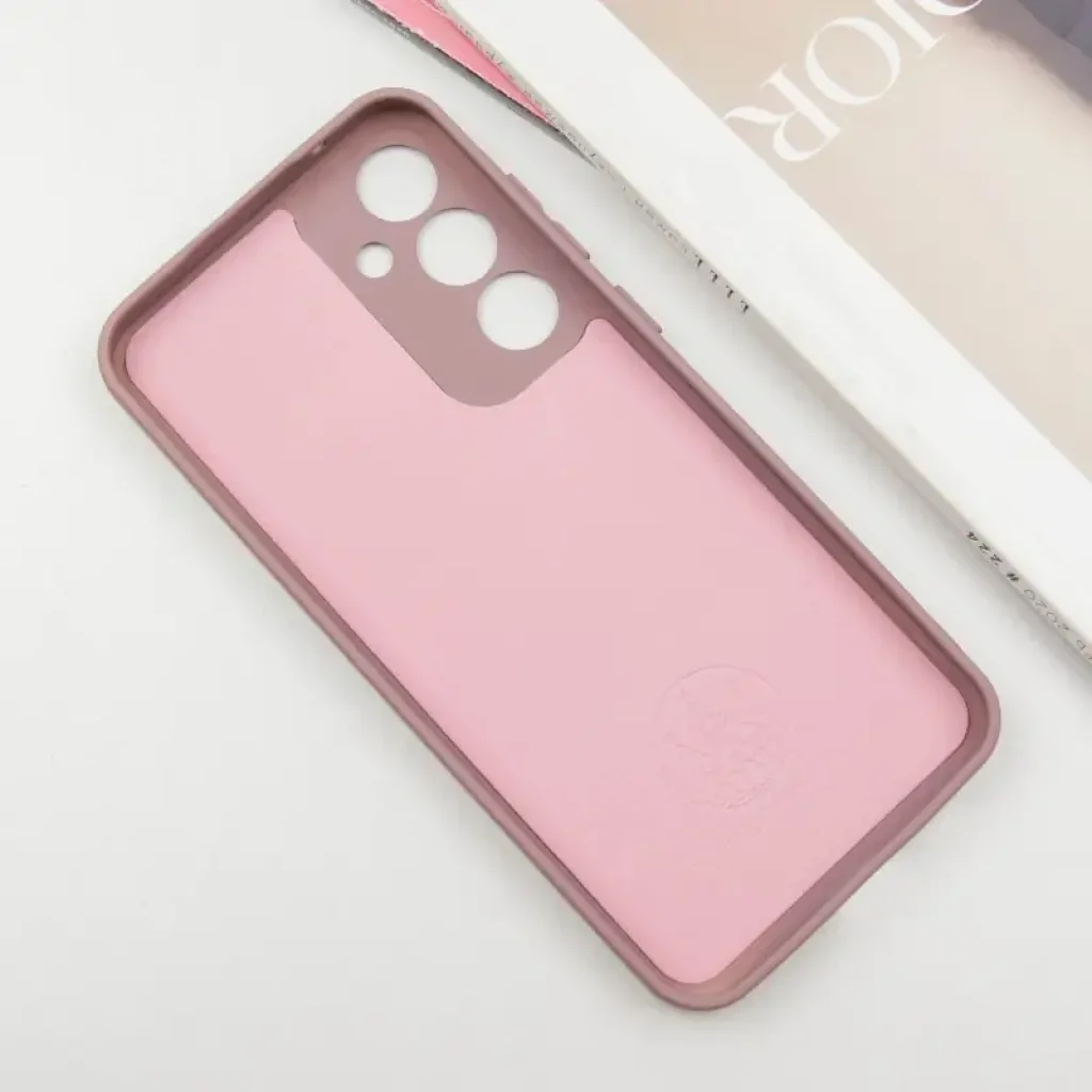 Чохол Silicone Cover Lakshmi Full Camera (AA) для Samsung Galaxy S23 FE Pink Sand