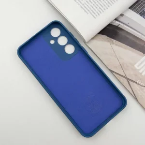 Чехол Silicone Cover Lakshmi Full Camera (AA) для Samsung Galaxy S23 FE Navy Blue