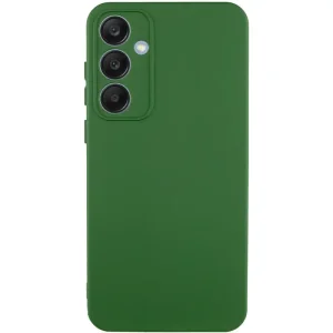 Цвет: Зеленый - Чехол Silicone Cover Lakshmi Full Camera (AA) для Samsung Galaxy S23 FE Dark Green
