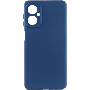 Чохол Silicone Cover Lakshmi Full Camera (AA) для Motorola Moto G14 Navy Blue