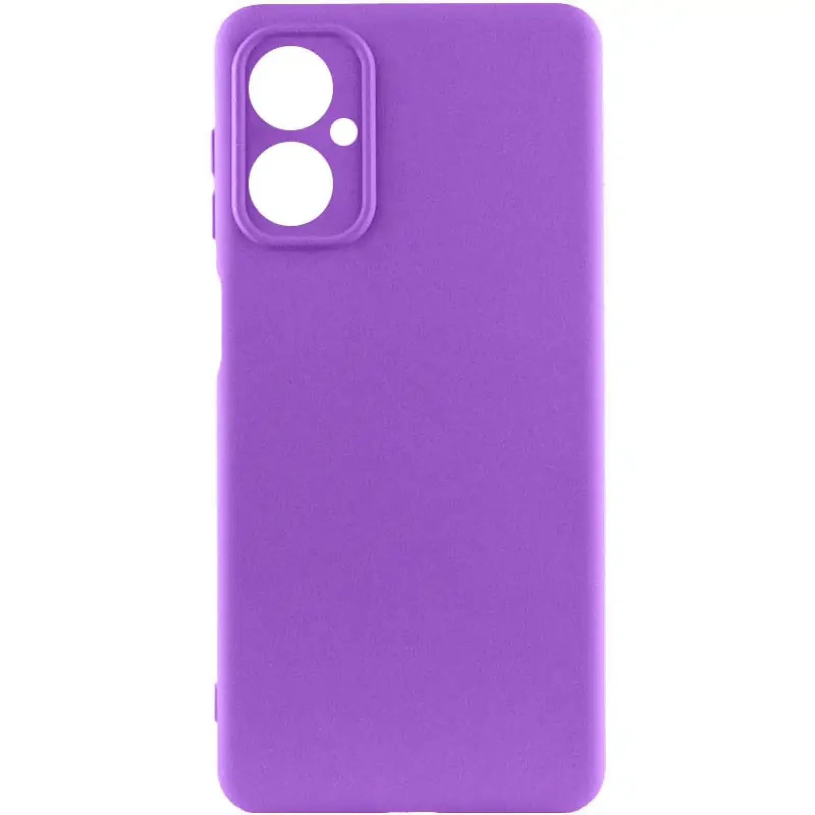 Чехол Silicone Cover Lakshmi Full Camera (AA) для Motorola Moto G14 Purple