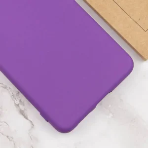 Чохол Silicone Cover Lakshmi Full Camera (AA) для Motorola Moto G14 Purple