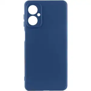 Цвет: Голубой - Чохол Silicone Cover Ummi Lakshmi Full Camera (AA) для Motorola Moto G14 Navy Blue