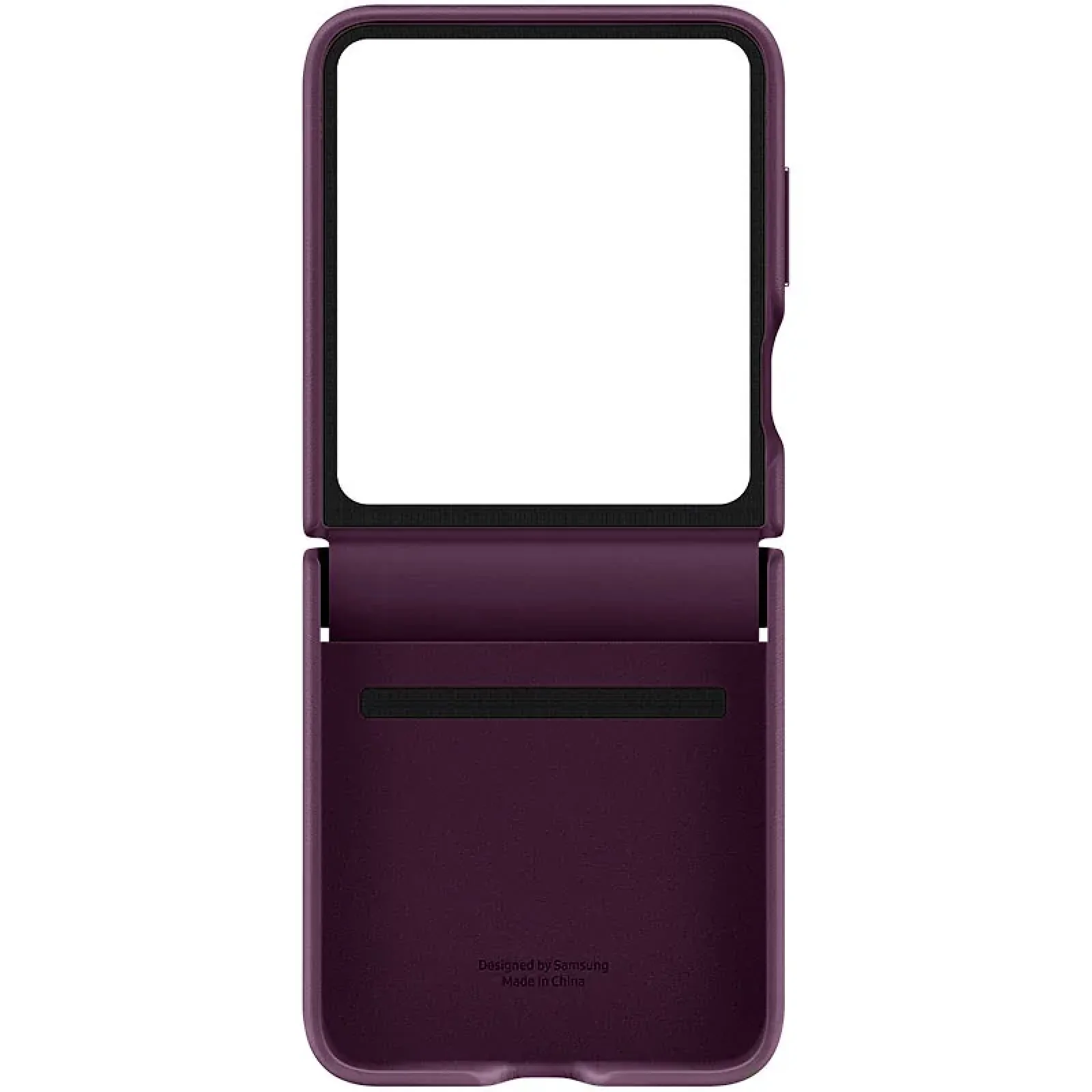 Чохол Leather Case (AAA) для Samsung Galaxy Flip5 Purple