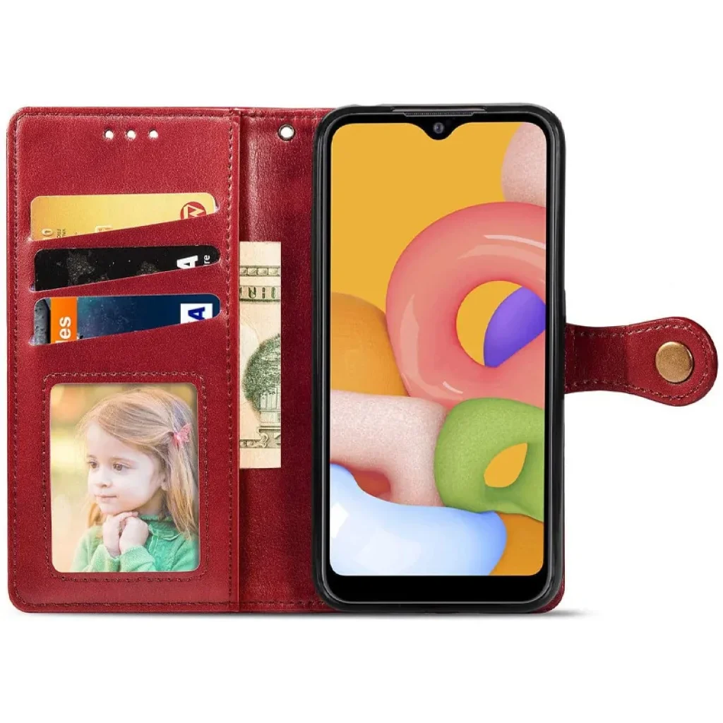 Чохол Getman Gallant PU Case для Samsung Galaxy A05 Red