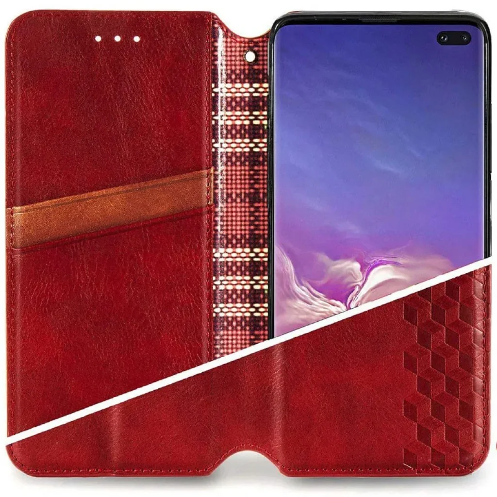 Чехол Getman Cubic PU Case для Samsung Galaxy A05 Red