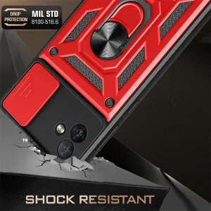 Чехол Camshield Serge Ring для Samsung Galaxy A05 Red