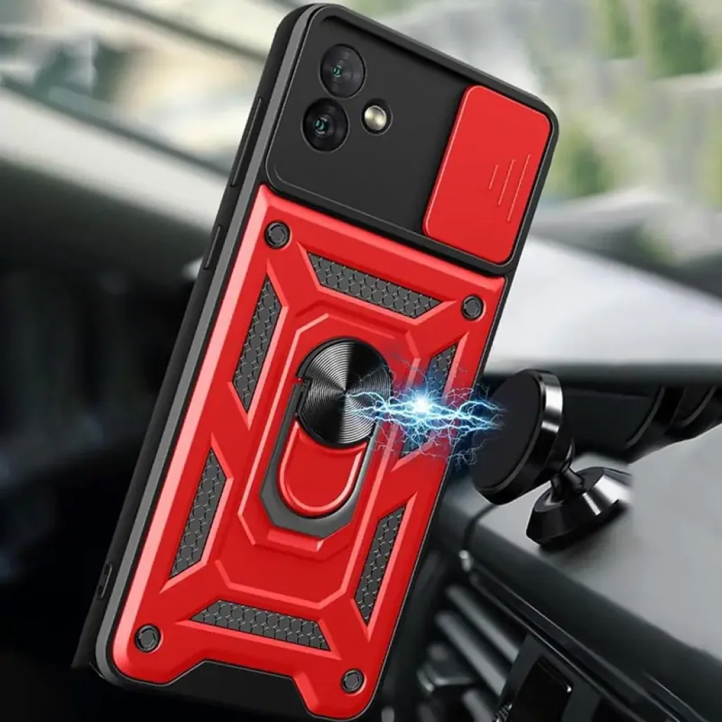 Чехол Camshield Serge Ring для Samsung Galaxy A05 Red