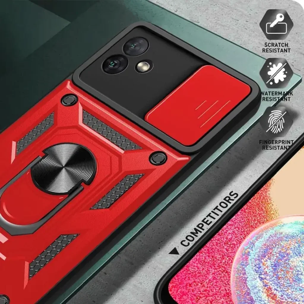 Чехол Camshield Serge Ring для Samsung Galaxy A05 Red
