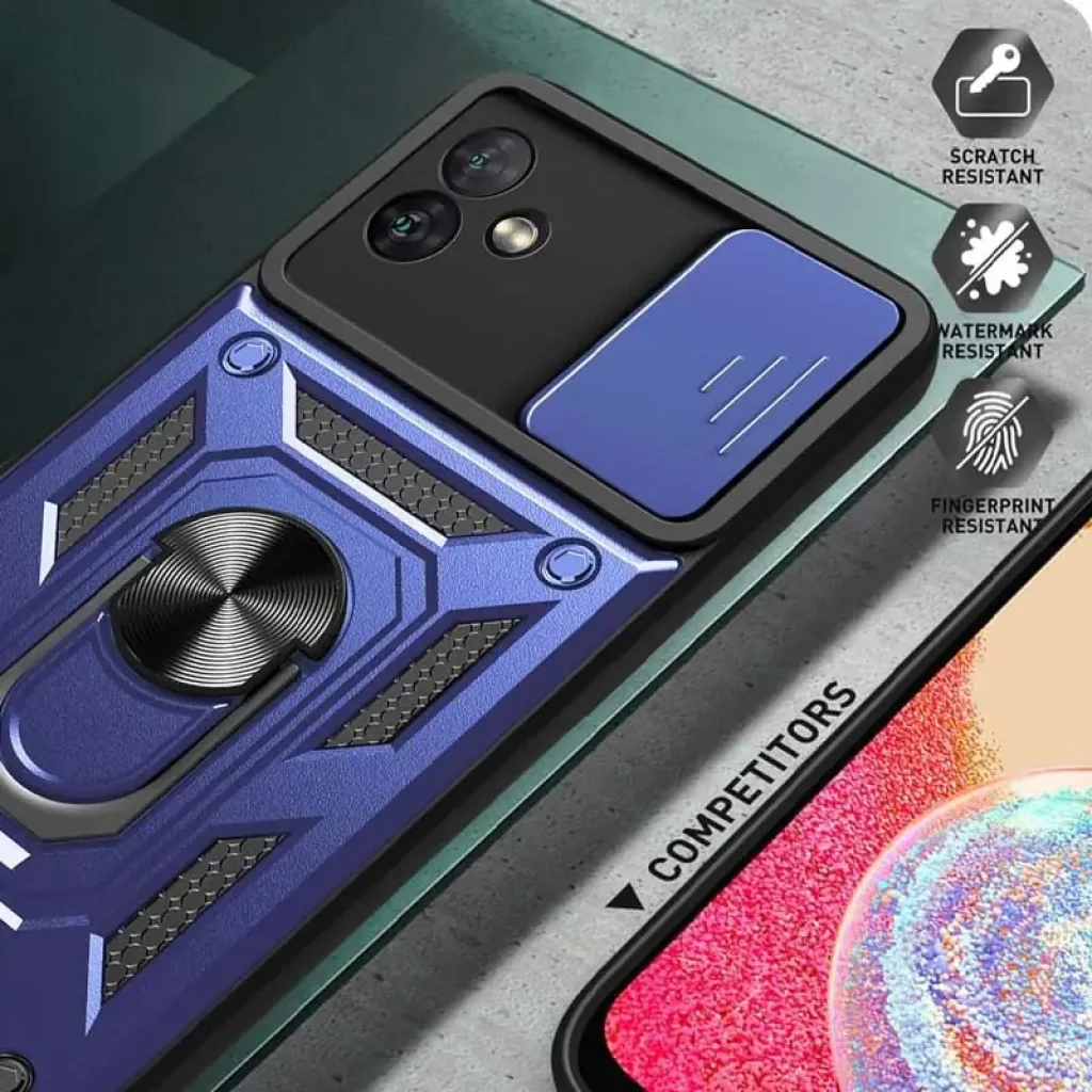 Чехол Camshield Serge Ring для Samsung Galaxy A05 Blue