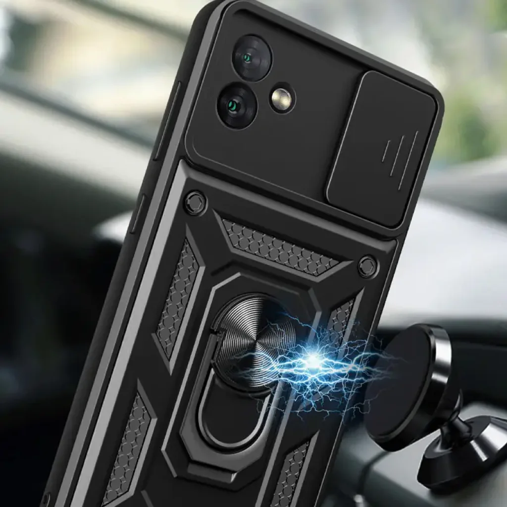 Чехол Camshield Serge Ring для Samsung Galaxy A05 Black