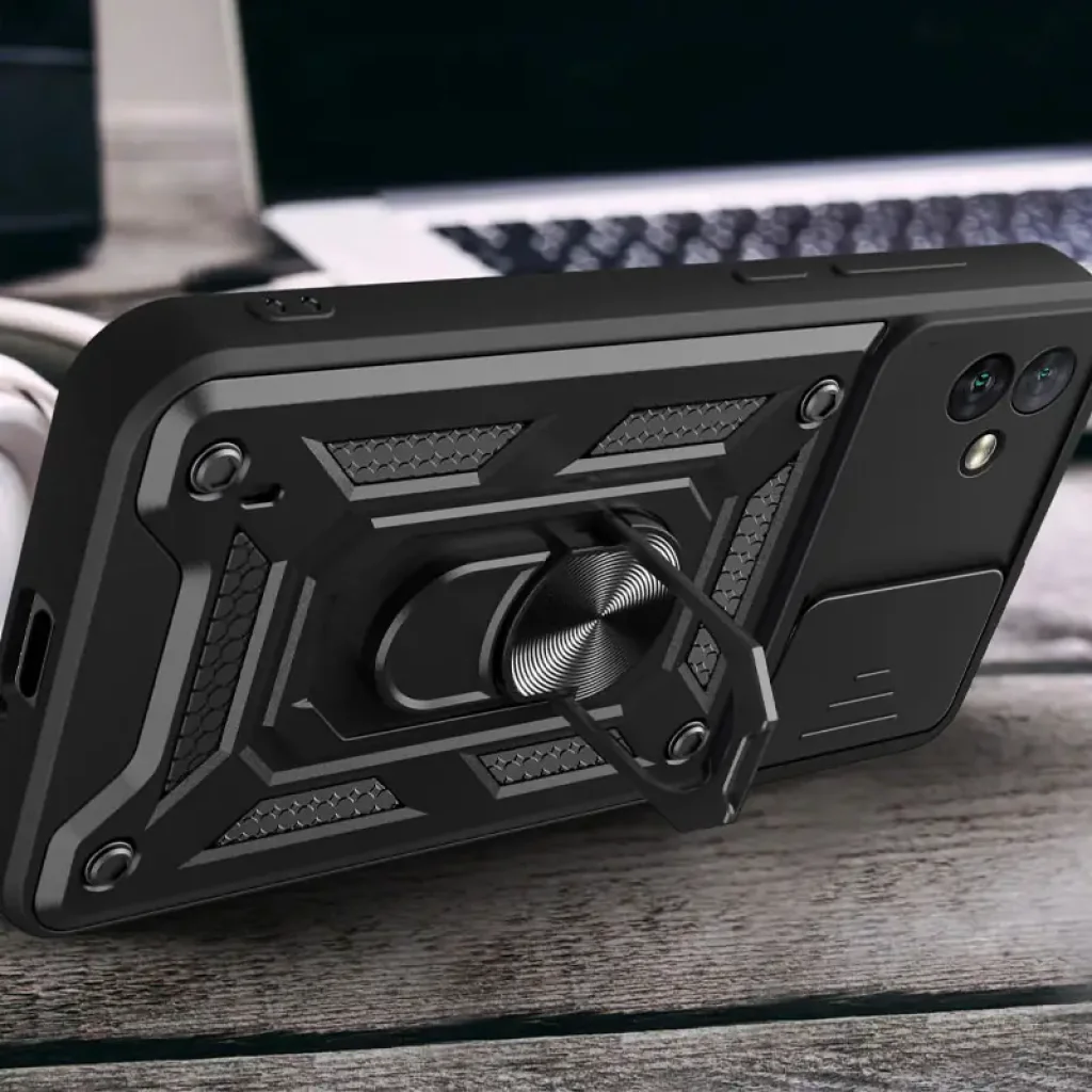 Чехол Camshield Serge Ring для Samsung Galaxy A05 Black