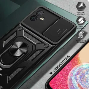 Чехол Camshield Serge Ring для Samsung Galaxy A05 Black