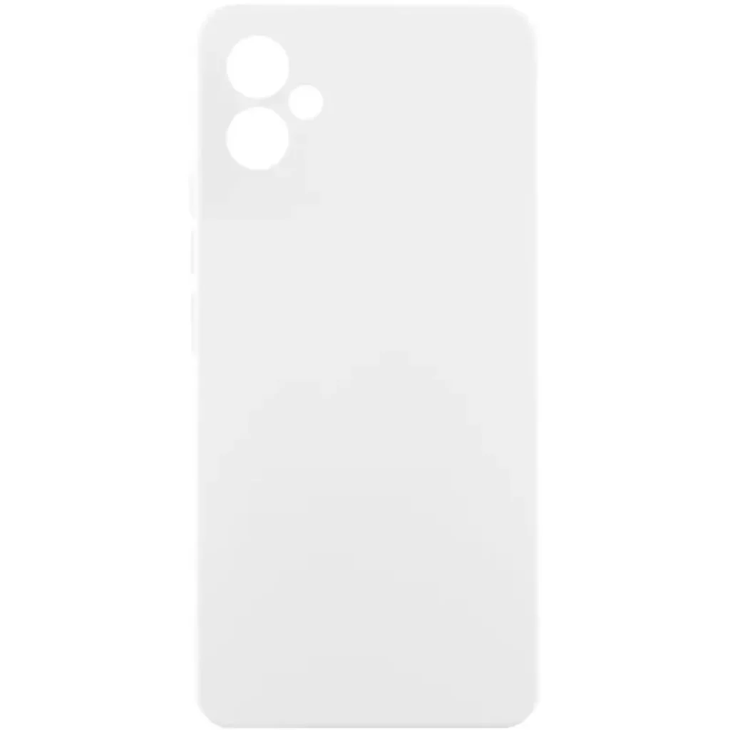 Чехол Silicone Cover Lakshmi Full Camera (AA) для Samsung Galaxy A05 White