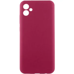 Чохол Silicone Cover Lakshmi Full Camera (AA) для Samsung Galaxy A05 Marsala