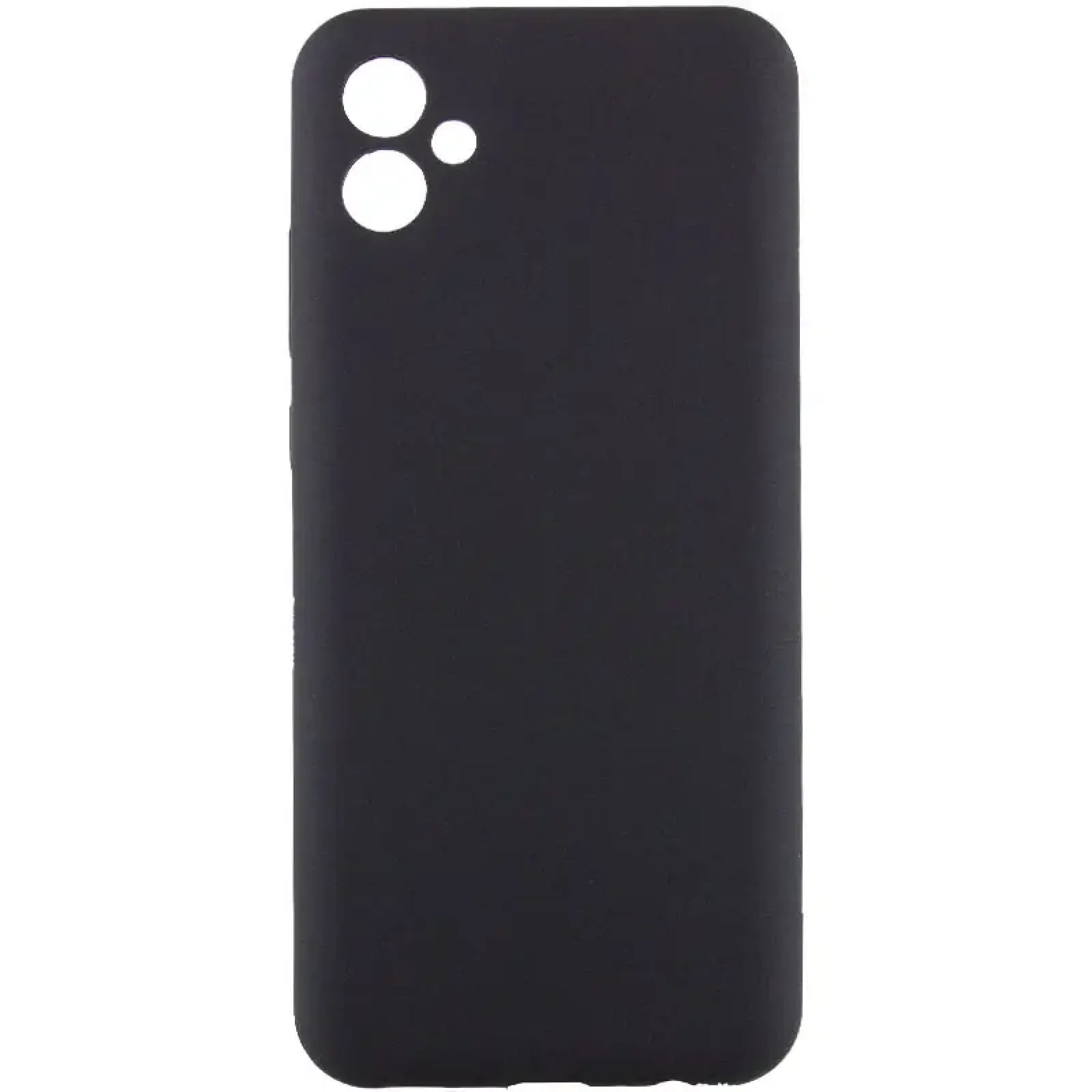 Чехол Silicone Cover Lakshmi Full Camera (AA) для Samsung Galaxy A05 Black