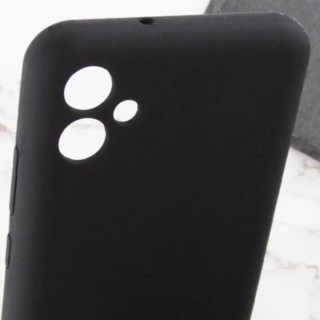Чехол Silicone Cover Lakshmi Full Camera (AA) для Samsung Galaxy A05 Black