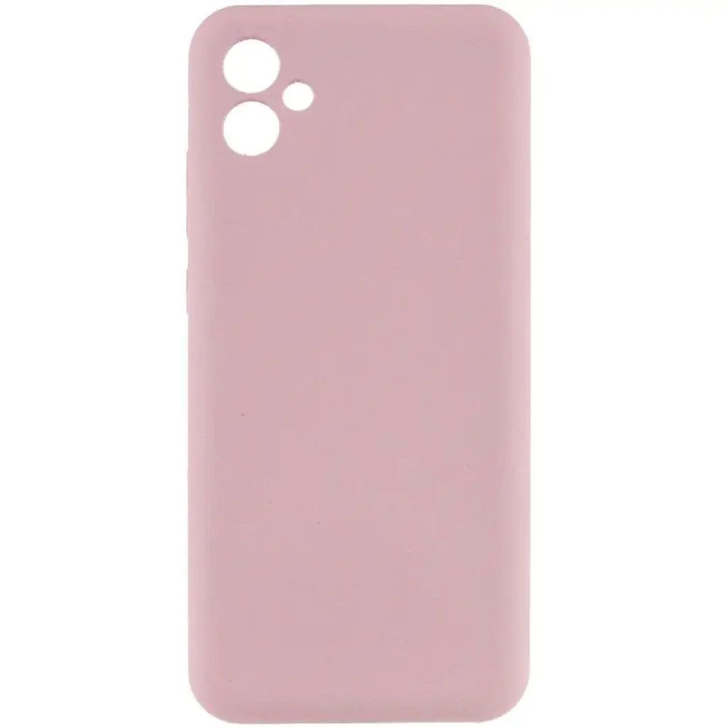 Чехол Silicone Cover Lakshmi Full Camera (AA) для Samsung Galaxy A05 Pink Sand