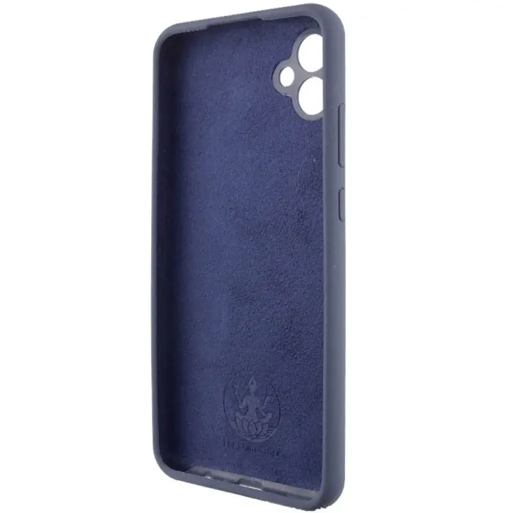 Чохол Silicone Cover Lakshmi Full Camera (AA) для Samsung Galaxy A05 Midnight Blue