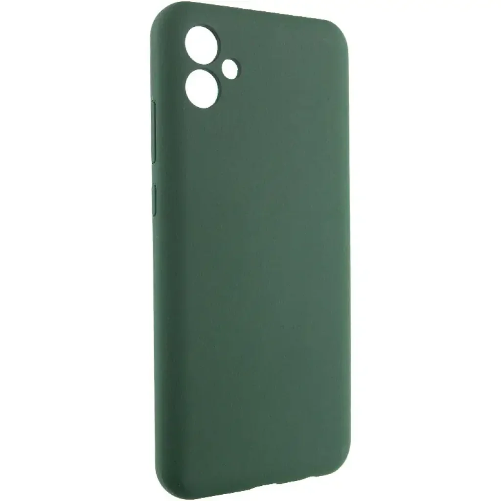 Чехол Silicone Cover Lakshmi Full Camera (AA) для Samsung Galaxy A05 Dark Green