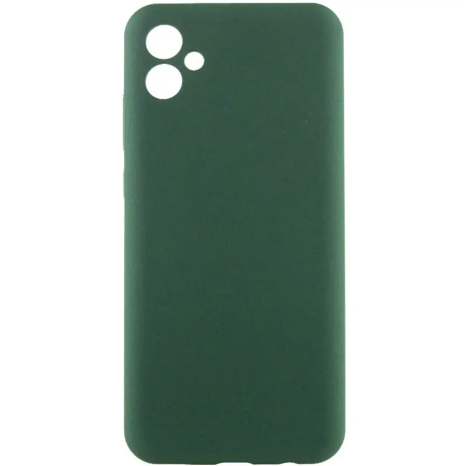 Чохол Silicone Cover Lakshmi Full Camera (AA) для Samsung Galaxy A05 Dark Green