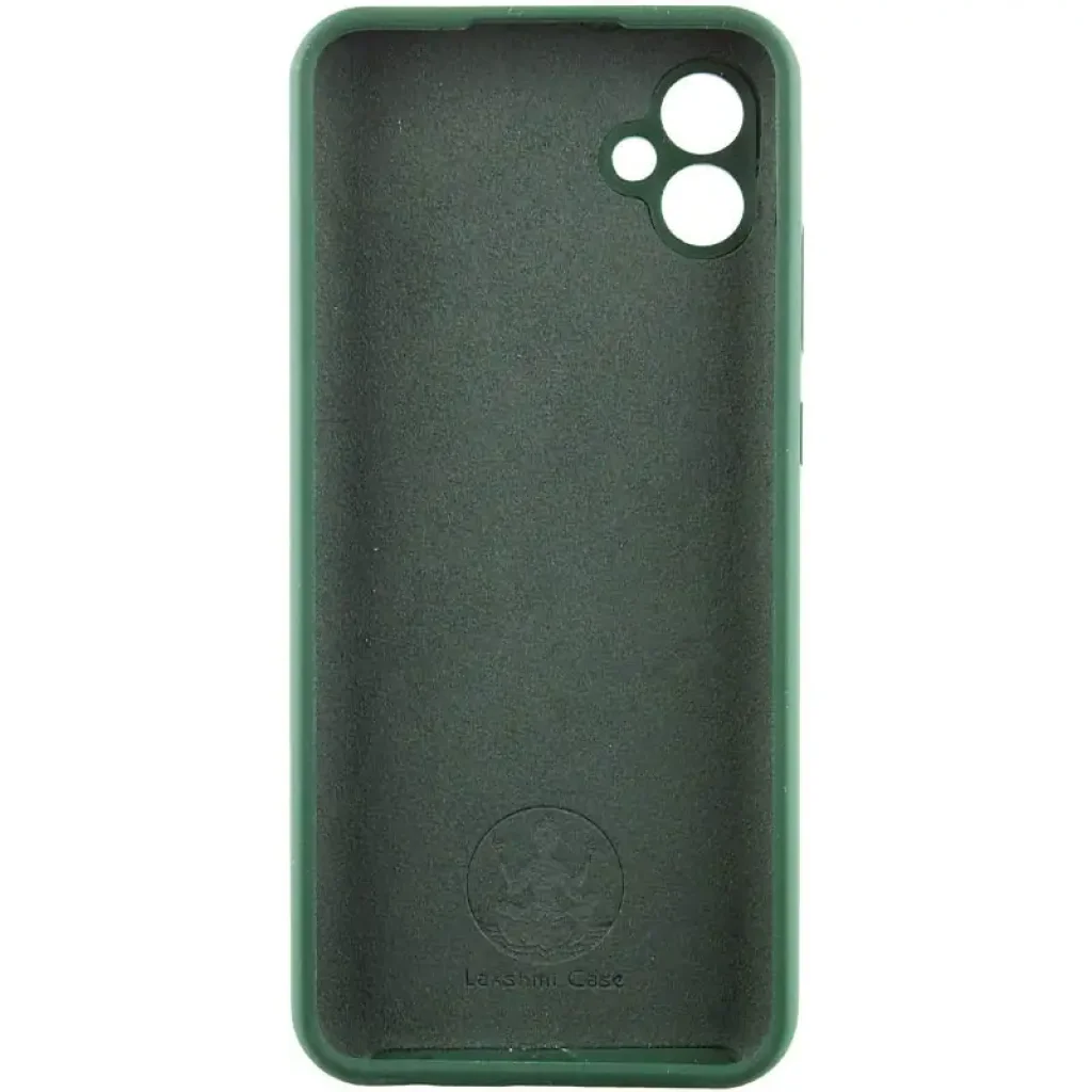 Чехол Silicone Cover Lakshmi Full Camera (AA) для Samsung Galaxy A05 Dark Green