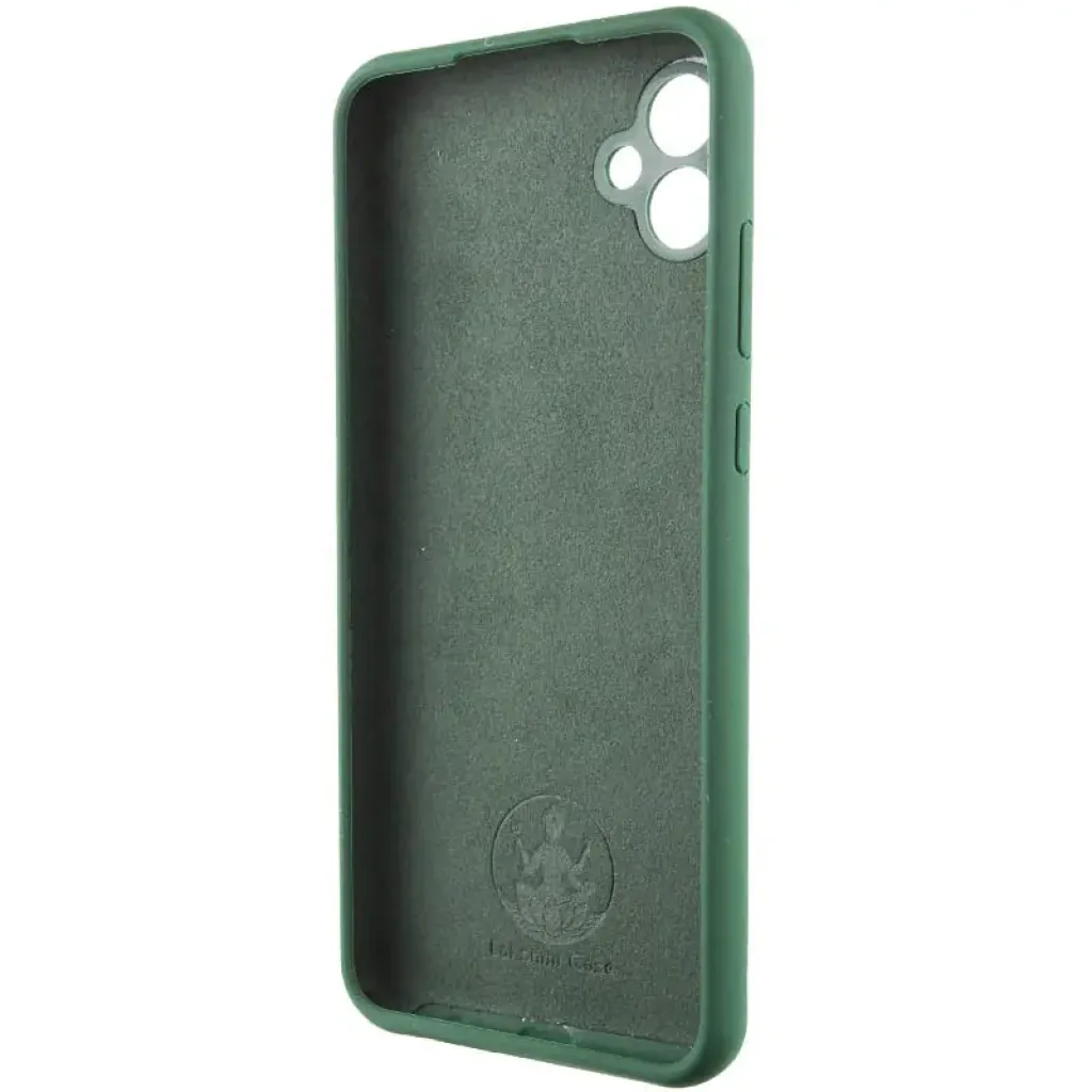 Чехол Silicone Cover Lakshmi Full Camera (AA) для Samsung Galaxy A05 Dark Green