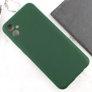 Чехол Silicone Cover Lakshmi Full Camera (AA) для Samsung Galaxy A05 Dark Green