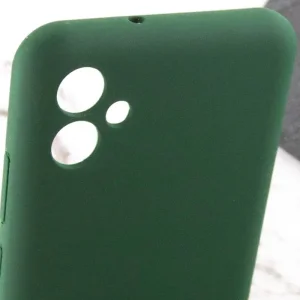Чехол Silicone Cover Lakshmi Full Camera (AA) для Samsung Galaxy A05 Dark Green