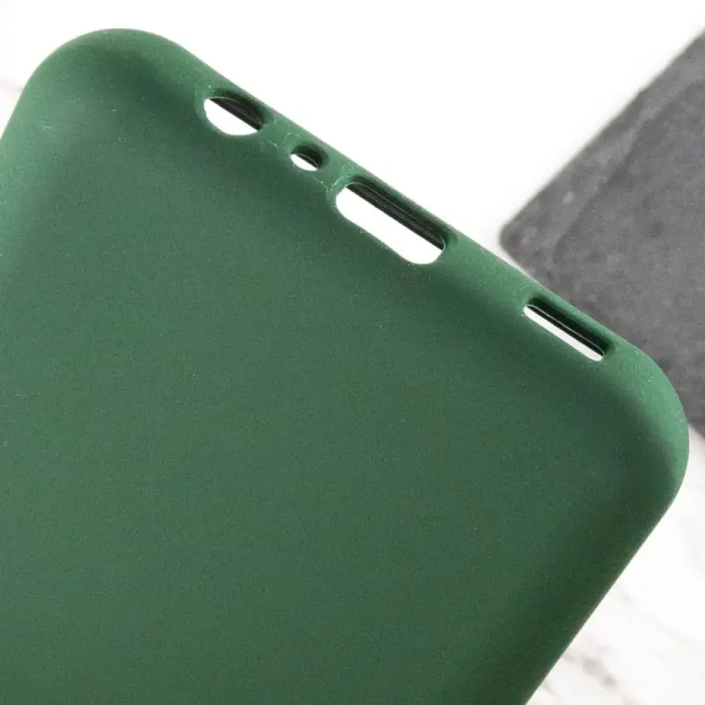 Чехол Silicone Cover Lakshmi Full Camera (AA) для Samsung Galaxy A05 Dark Green