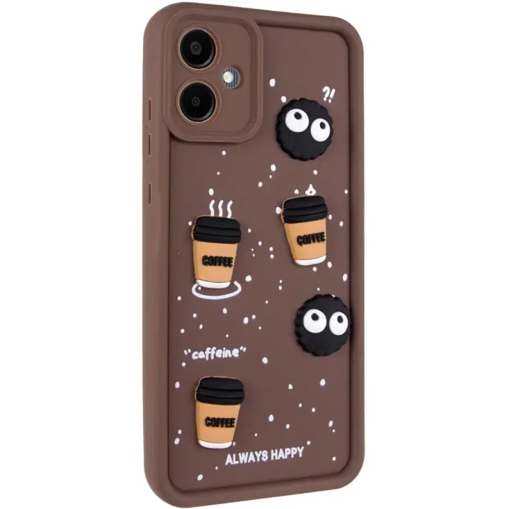 Чехол TPU Toys Case для Samsung Galaxy A05 Brown Always Happy