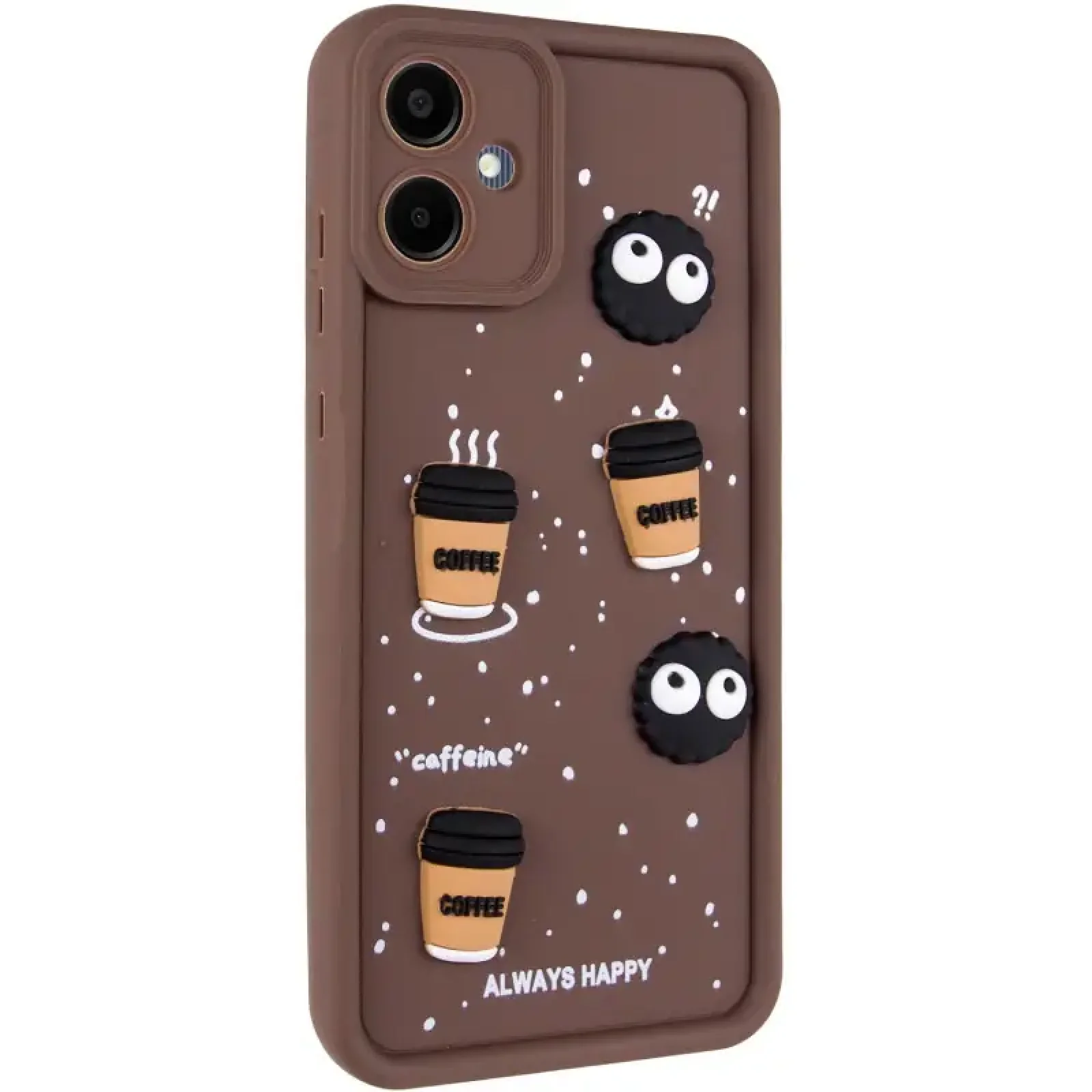 Чехол TPU Toys Case для Samsung Galaxy A05 Brown Always Happy