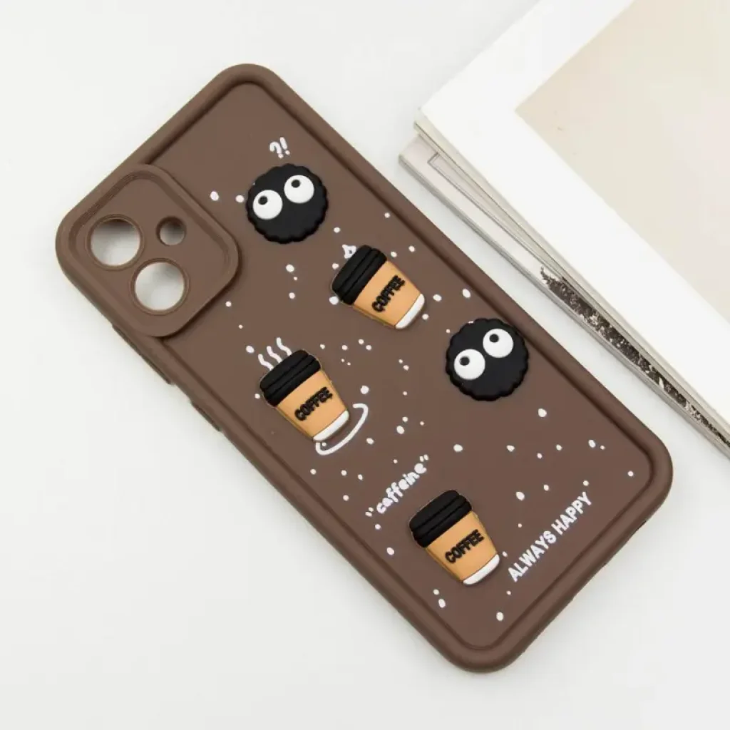 Чехол TPU Toys Case для Samsung Galaxy A05 Brown Always Happy