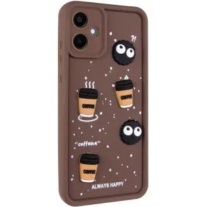 Чехол TPU Toys Case для Samsung Galaxy A05 Brown Always Happy