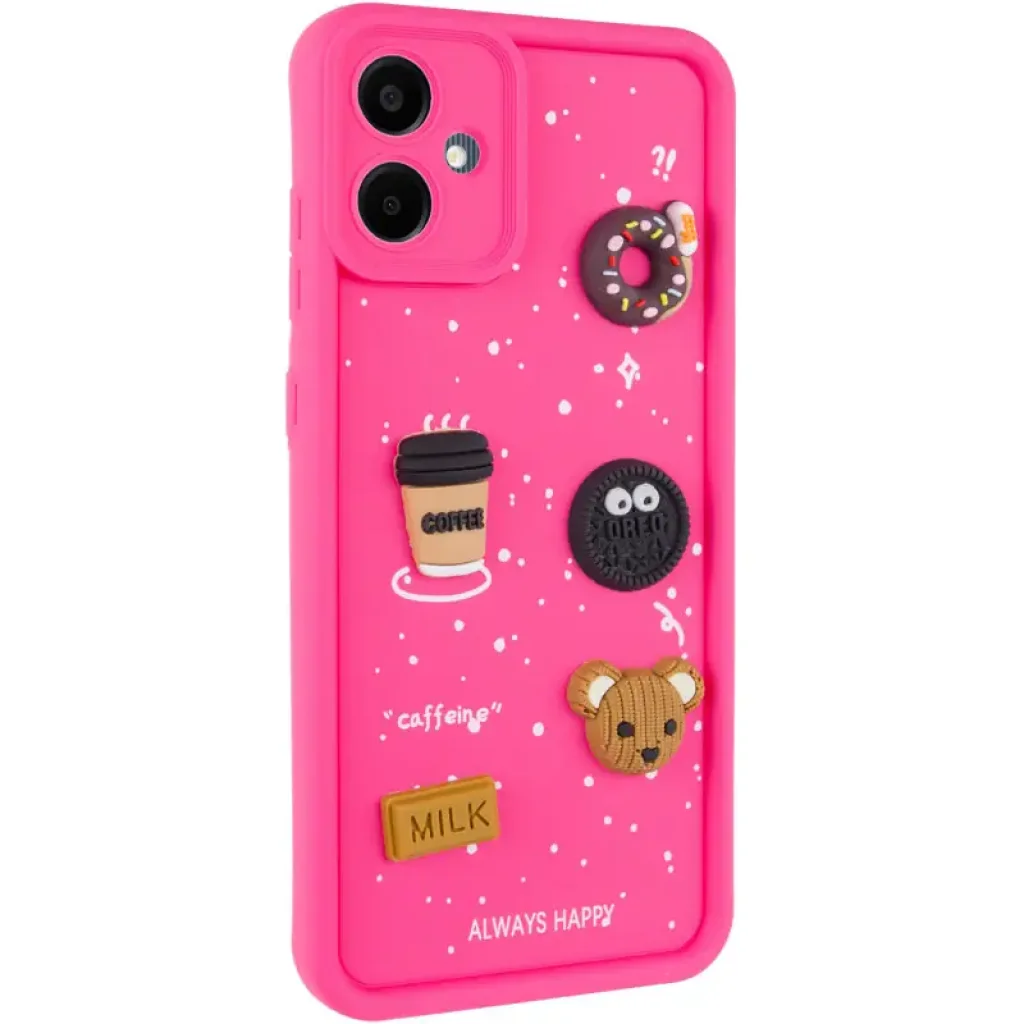 Чехол TPU Toys Case для Samsung Galaxy A05 Pink Always Happy