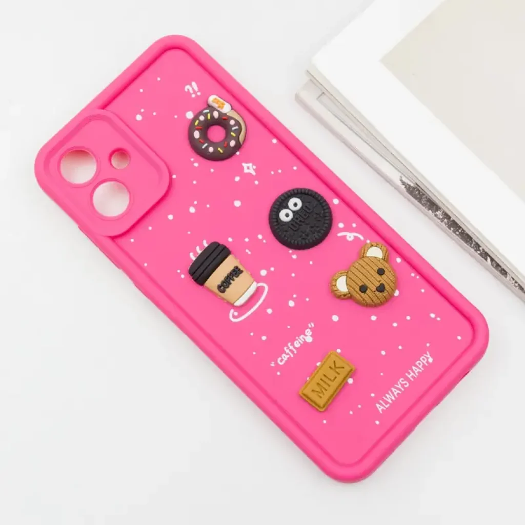 Чехол TPU Toys Case для Samsung Galaxy A05 Pink Always Happy
